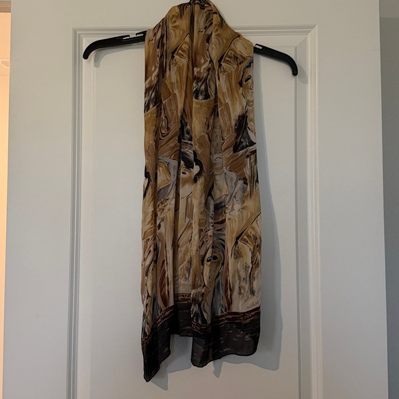 Vintage Echo Gallery Collection Scarf - Picture 6 of 6